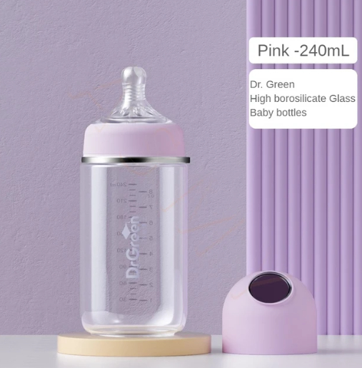 Glass pink 240ml A