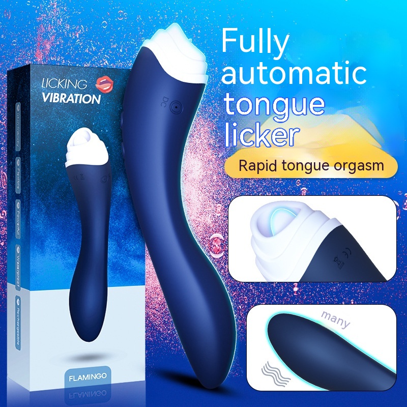 Tongue Licking Silent Waterproof Multi Frequency Vibration Rod 4