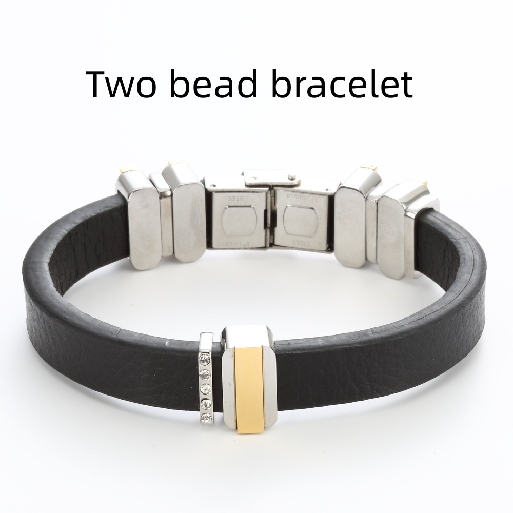 Two bead bracelet