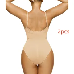 Women's Fashion Casual Seamless Body-shaping Corsets - Skin Color Briefs2Pcs-L - View 1