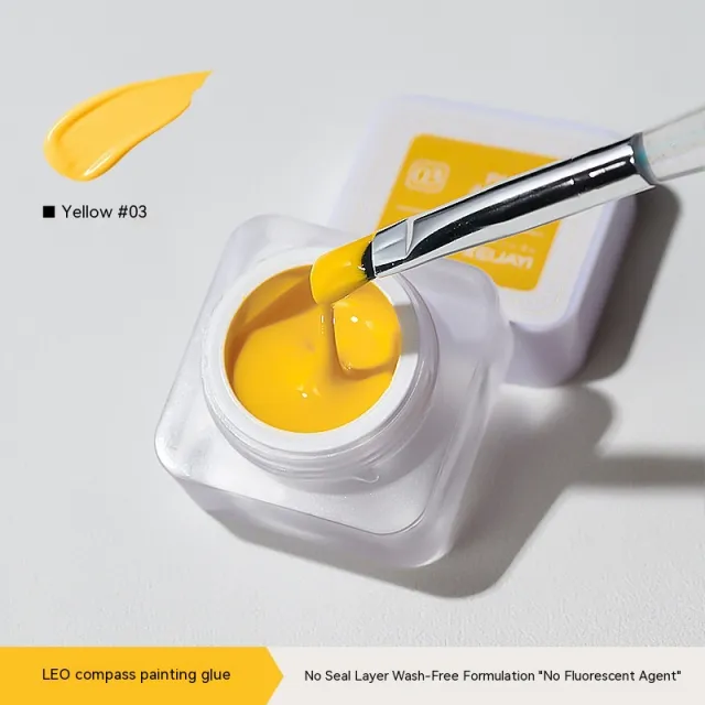 UV Polish Three Primary Colors Painted Yellow - Shop at LoveMi