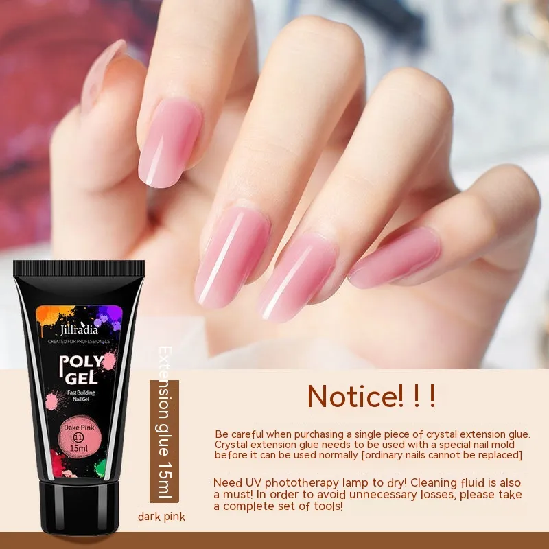 Crystal Extended Glue Nail Beauty UV - Crystal Extended Glue No 11