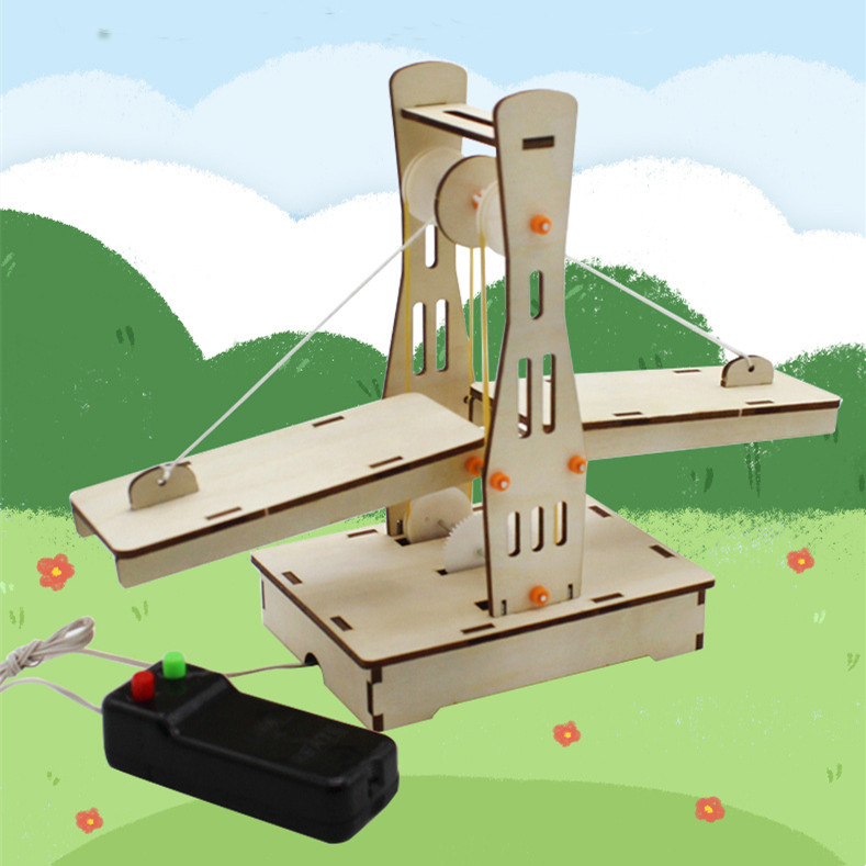 Wood Suspension Bridge Model No.1 Children's DIY Scientific Experimental...