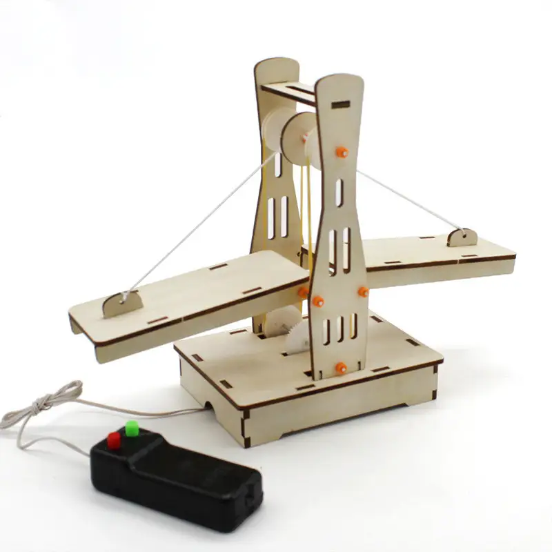 Wood Suspension Bridge Model No.1 Children's DIY Scientific Experimental Material