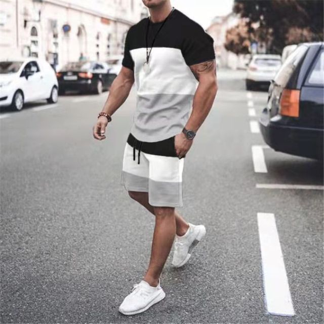 Black and white