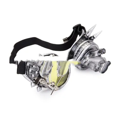 Punk Rainbow EDM Glasses Ancient Silver - Shop at LoveMi