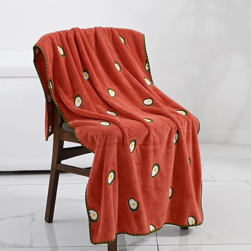 Towel Bath Towel Red