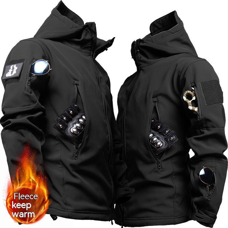 Shell Jacket Black