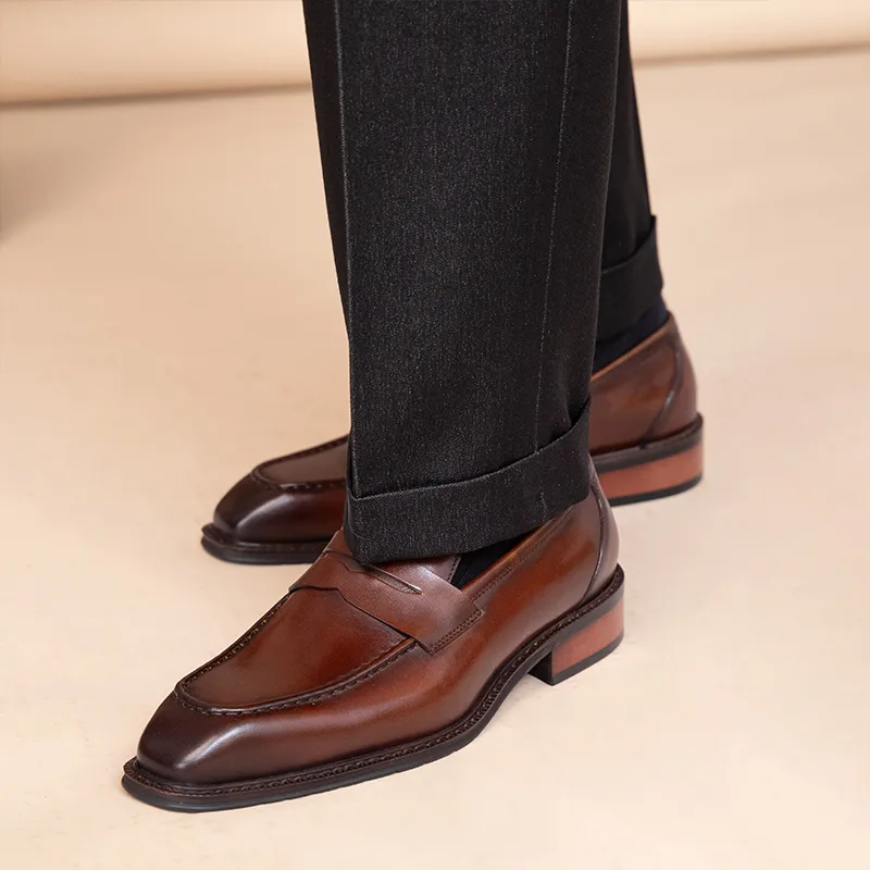 Outdoor Leisure Leather Shoes for Men