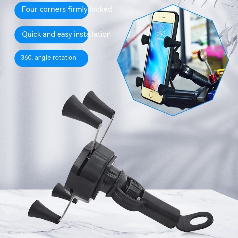 Motorcycle Bike ABS Plastic Cellphone Bracket