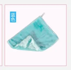 Kitchen Cleaning Towel Lazy Rag Wood Fibre Cloth Bright Silk Rag - Blue - View 1