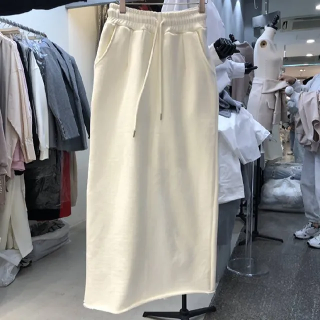 Women's Fashionable All match Midi Dress White - Shop at LoveMi