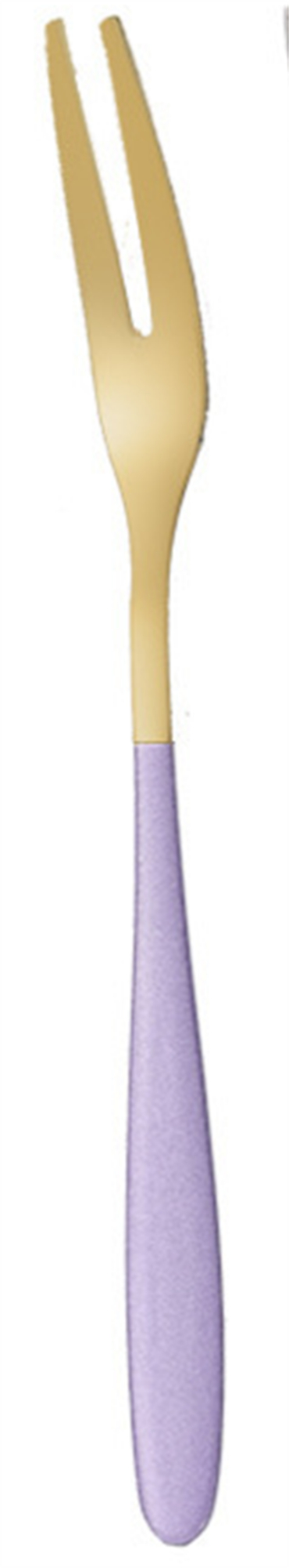 Purple Gold Fruit Fork 304