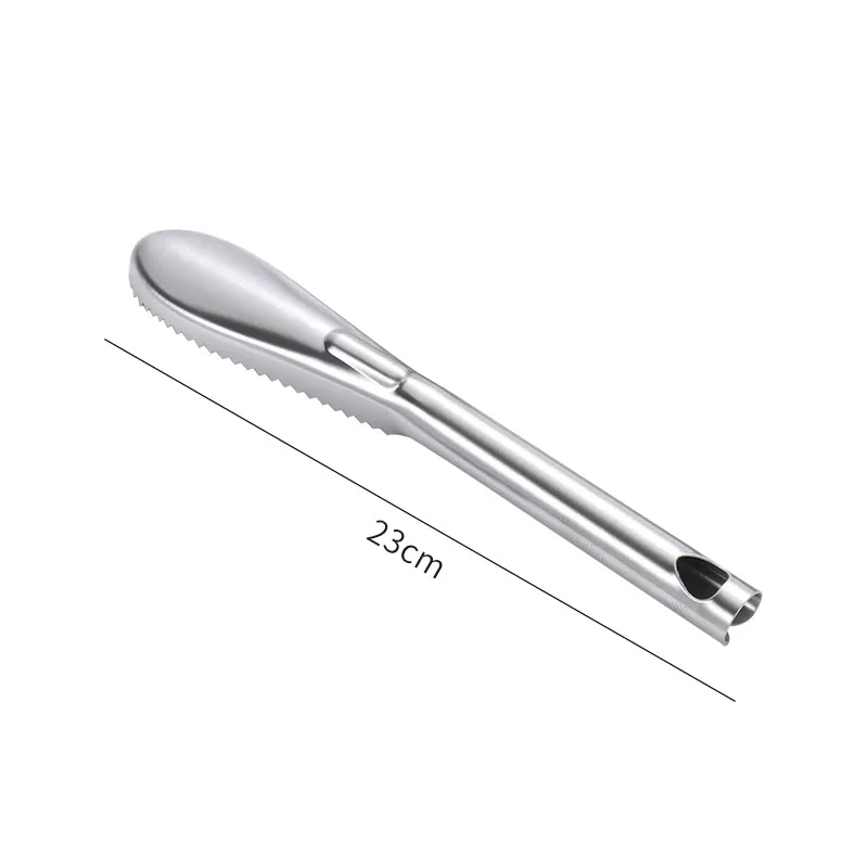 Fish Scale Planer Fish Scale Peeler Stainless Steel Gadget For Scraping Fish Scales Scale Device Scale Scale Brush Household Tool Fish Knife - With...