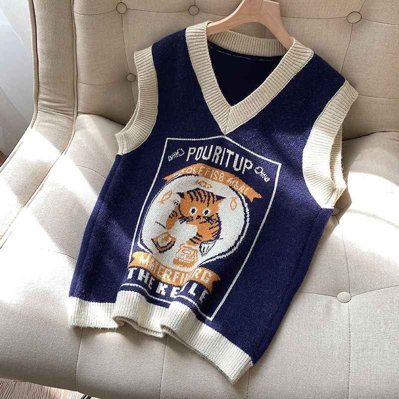 Navy Blue Vest