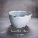 Triangle High Bowl Blue
