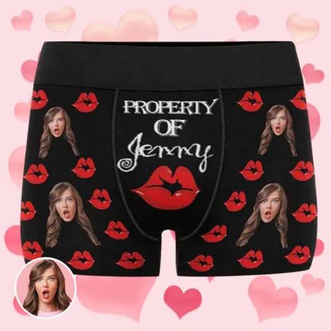 Customized Underwear with Facial Features