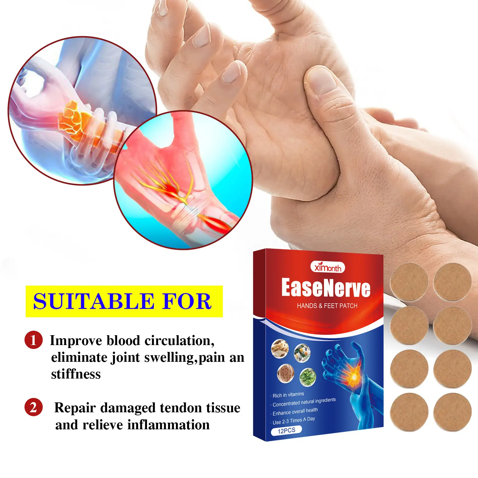 Hand And Foot Joint Nursing Adhesive Bandage