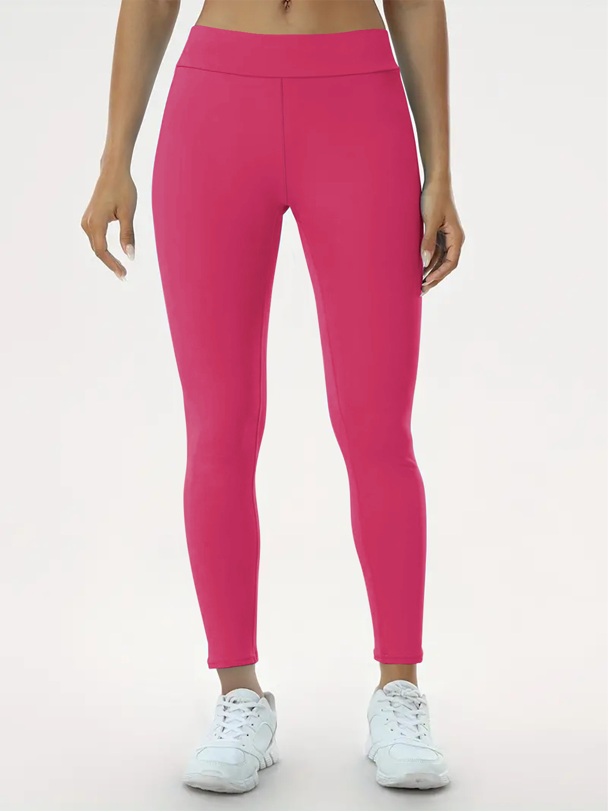 Womens-Yoga-Pants-High-Waist-Lift-High-Elastic-Tight-Fitness-Trousers