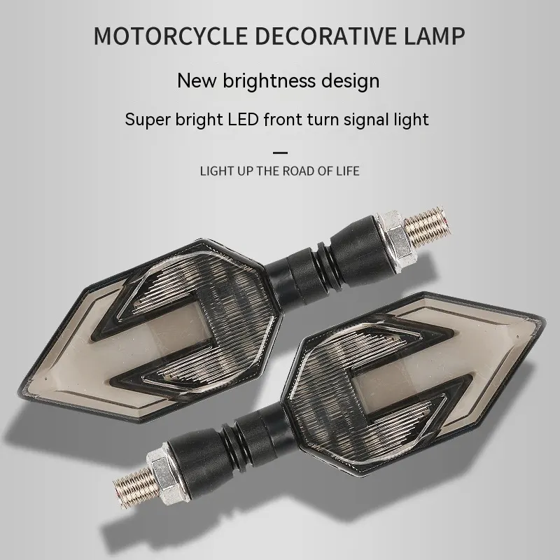 Arrow-shaped LED Motorcycle 12v Electric Vehicle Modification Direction Signal
