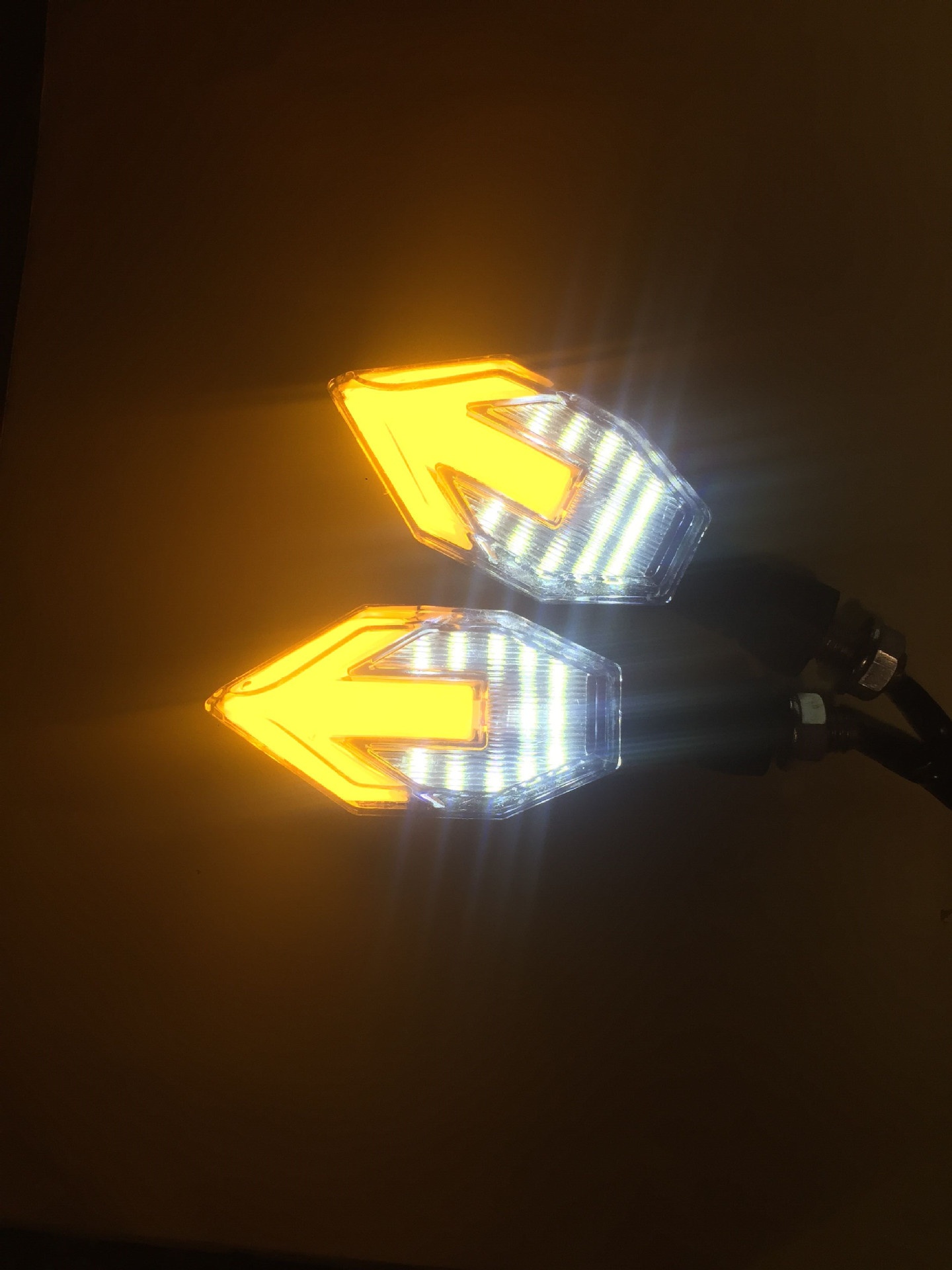 12v Yellow Light White Light