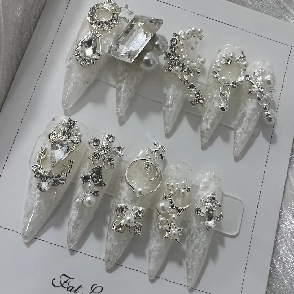 Shining Diamond Style Nail
