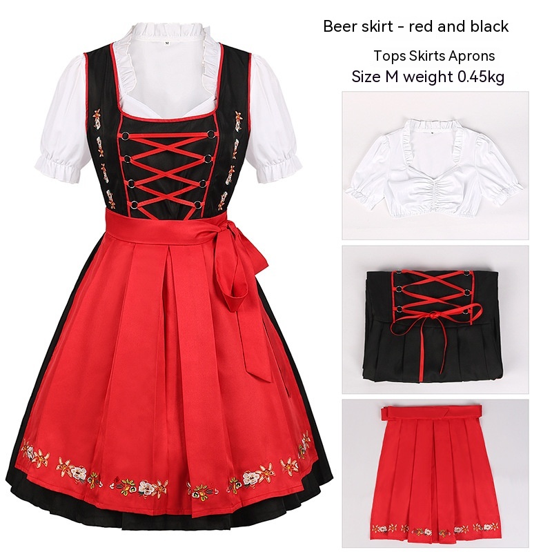 Beer Skirt Red And Black