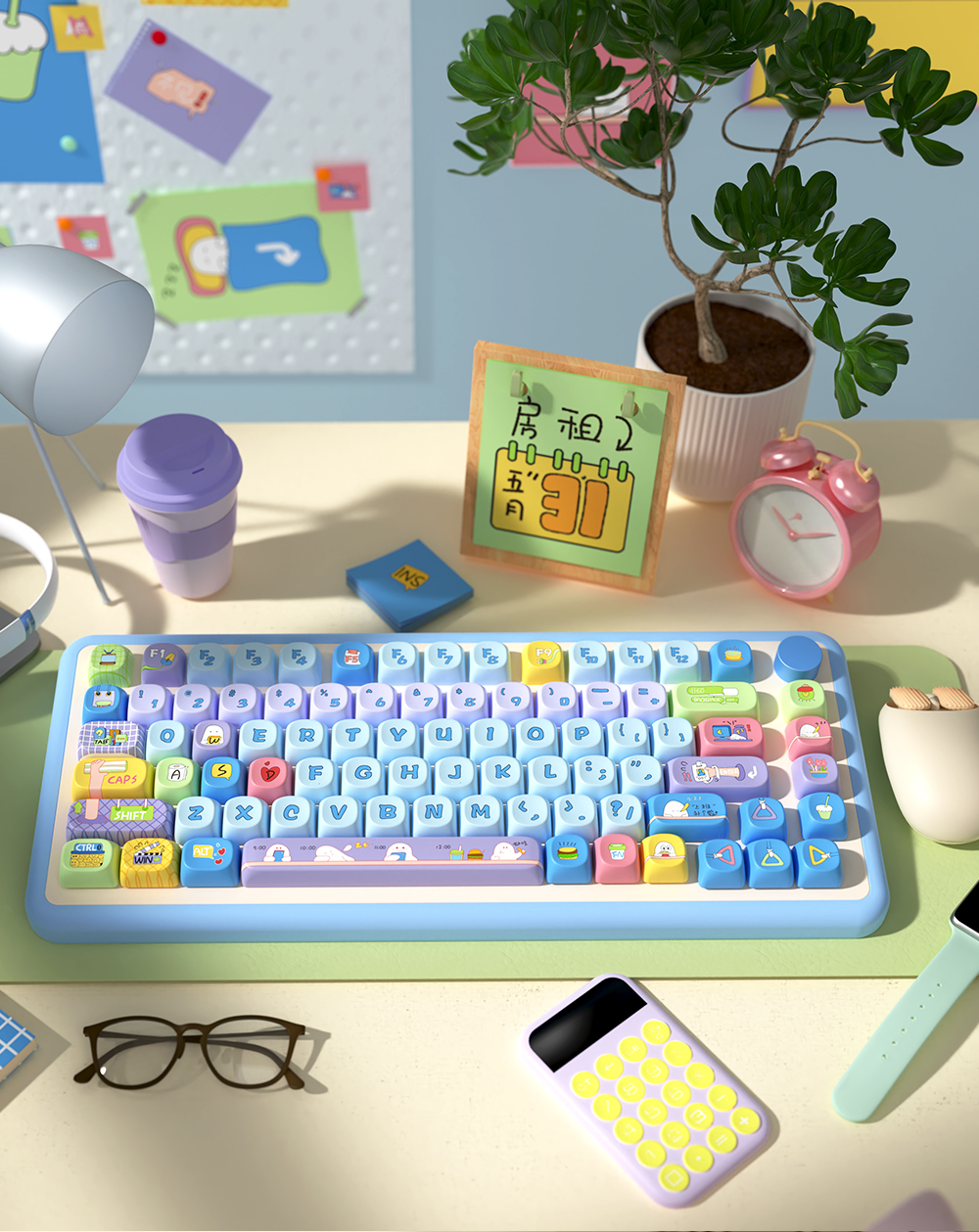 Mca Highly Cute tastatur Hat - Miniatyr 5