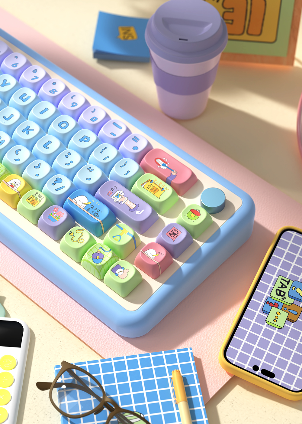 Mca Highly Cute tastatur Hat - Miniatyr 4