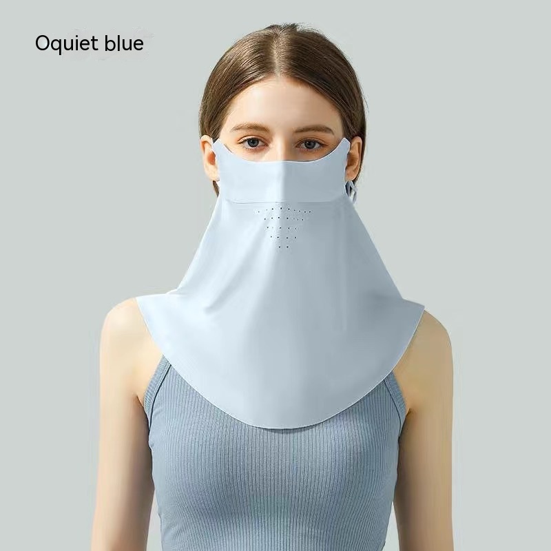 Long Mask Blue