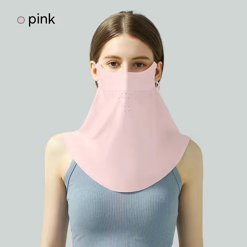 Long Mask Deep Pink