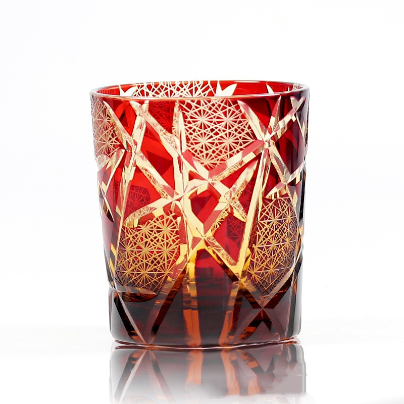 Amber Red Lightning Pattern