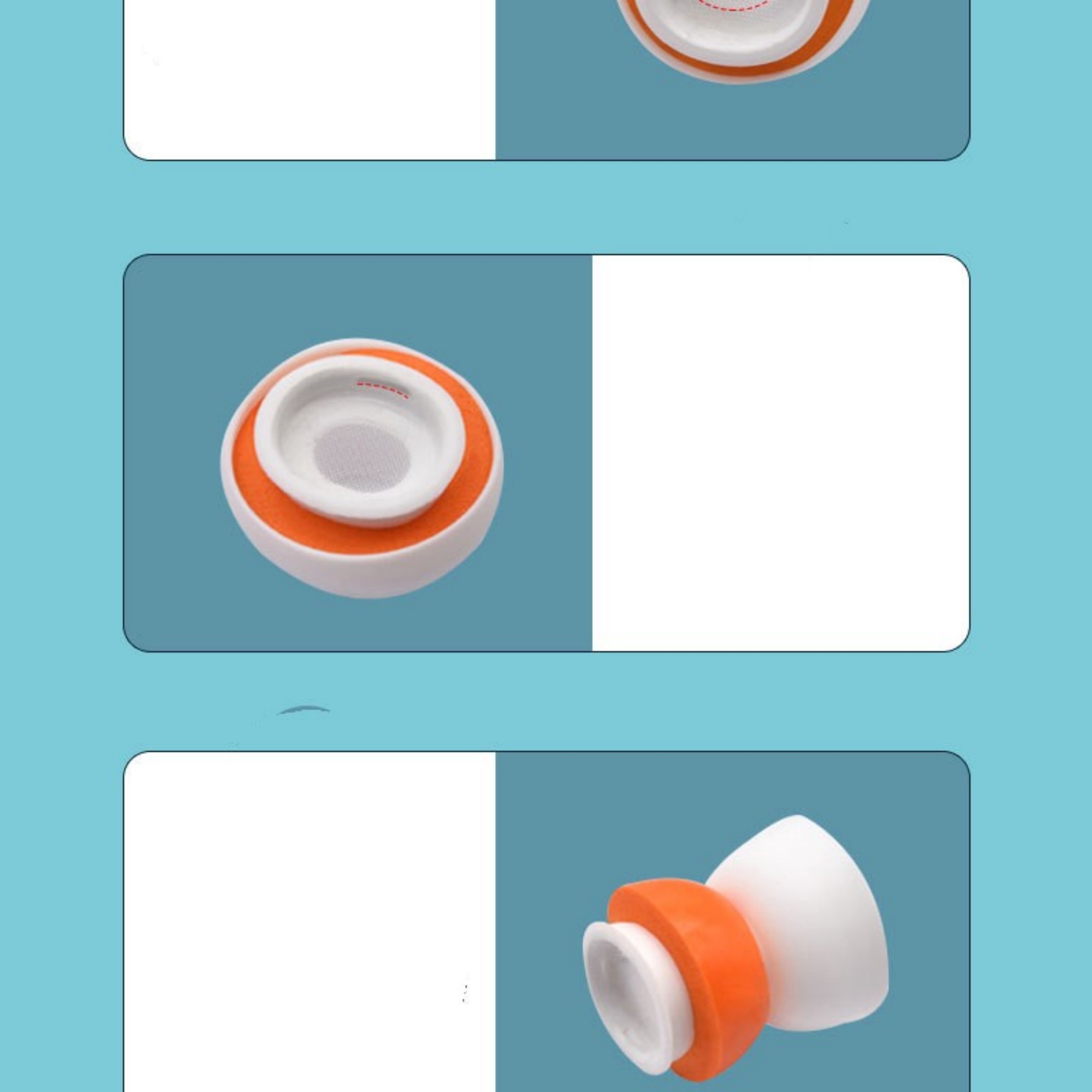 Double Layered Noise Reducing Soft Earplug Sleeves - Image 2