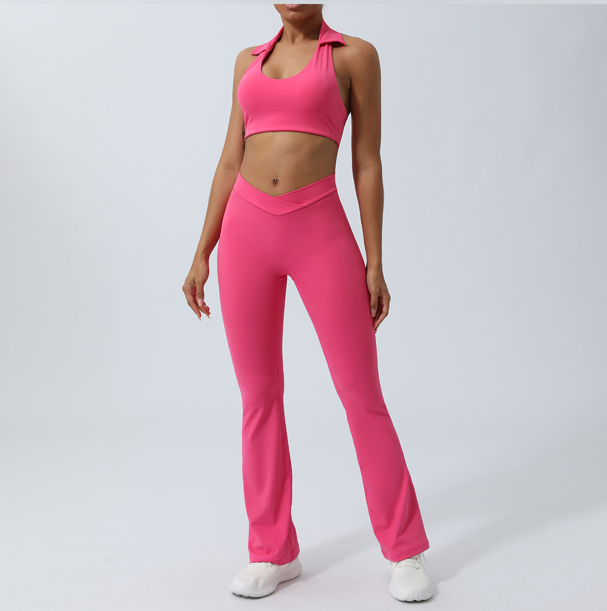 Peach Pink Pink Trousers