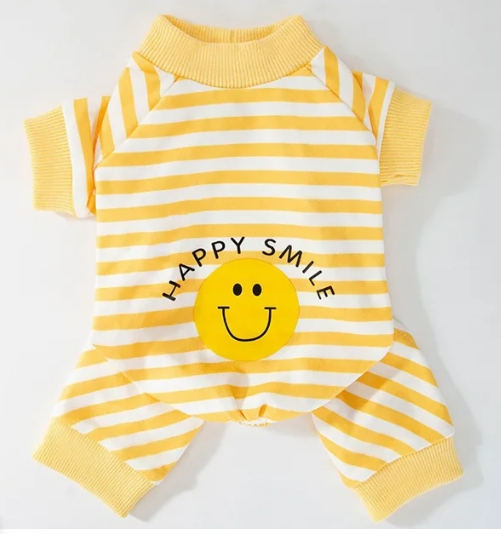 Yellow striped smile