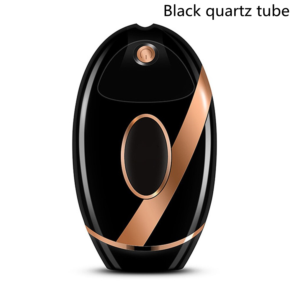 Black quartz tube