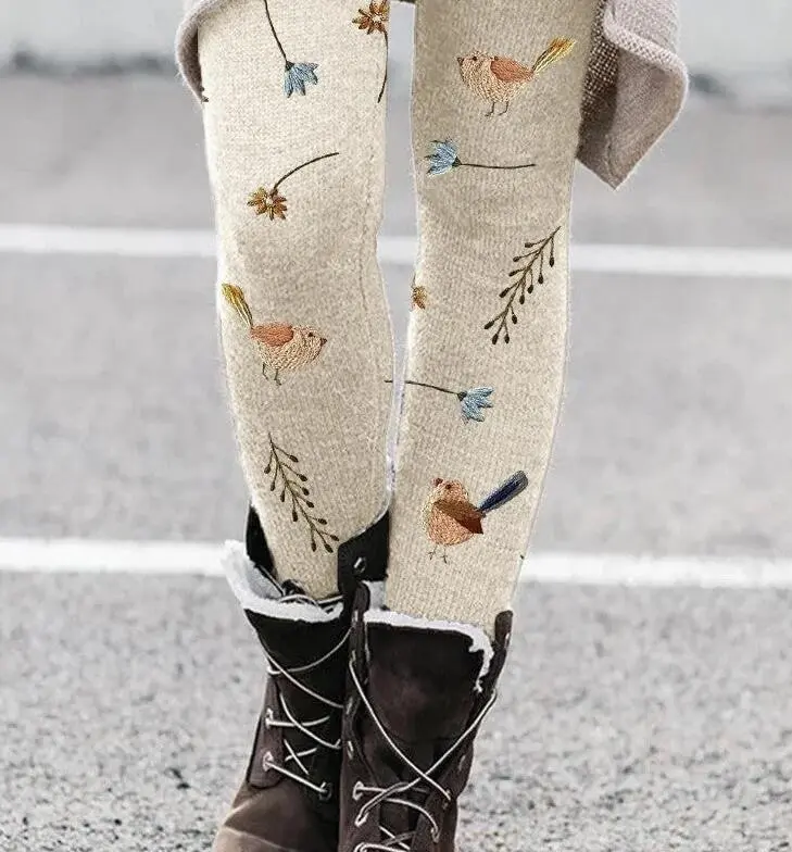 Christmas Leggings European And American Elastic Women - 23Style-2Xl