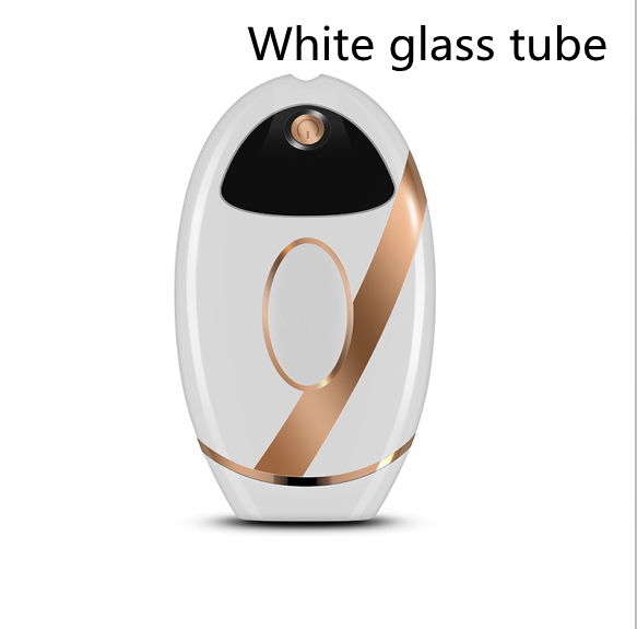 White glass tube