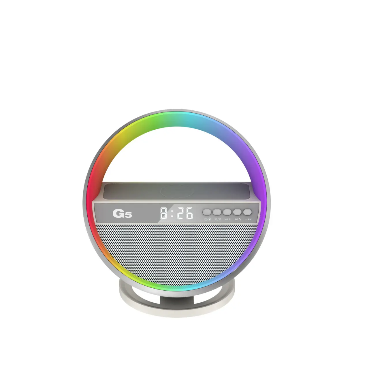 Multifunction RGB Night Light Wireless Charger Bluetooth-compatible Speaker
