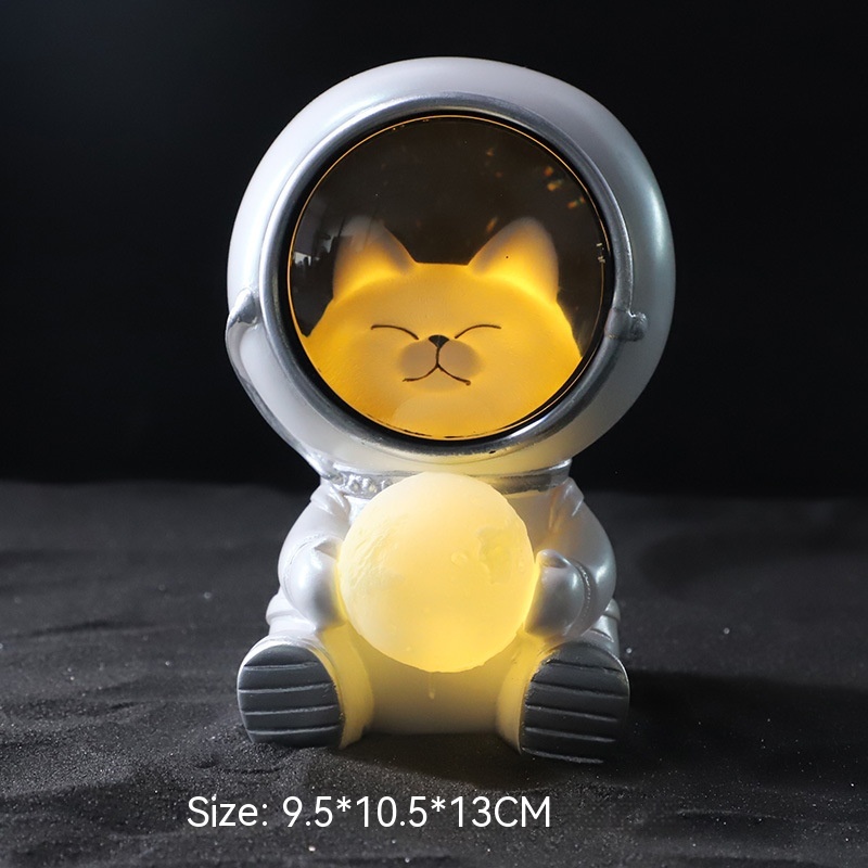 Kitten Astronaut Small Light