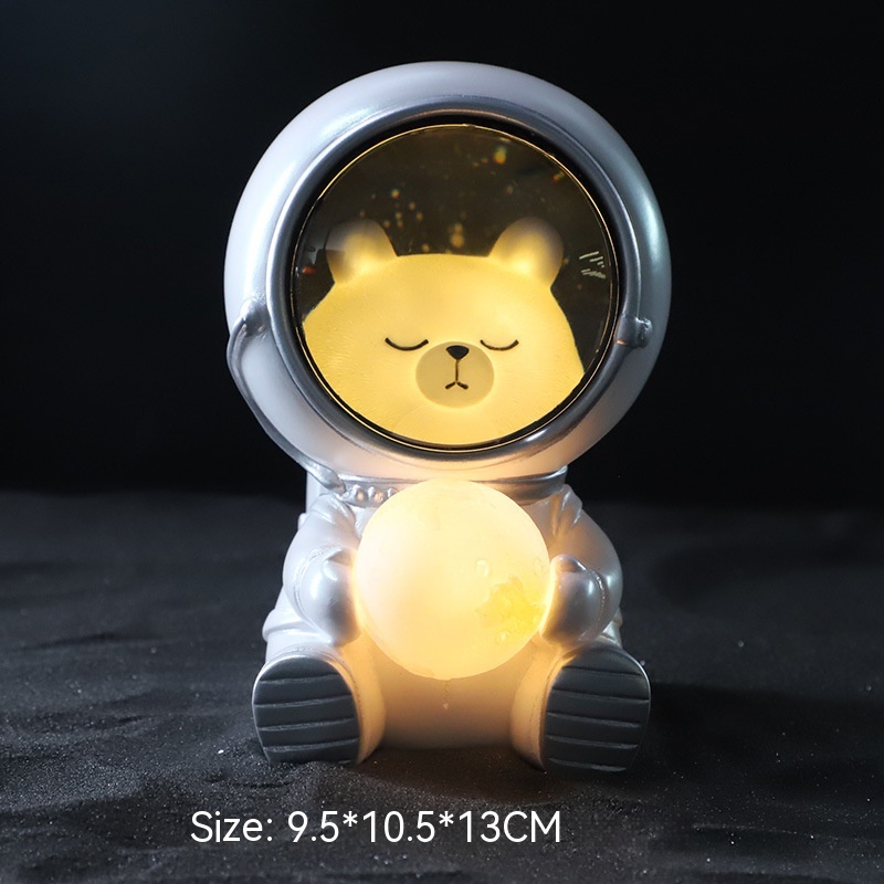 Bear Astronaut Small Light