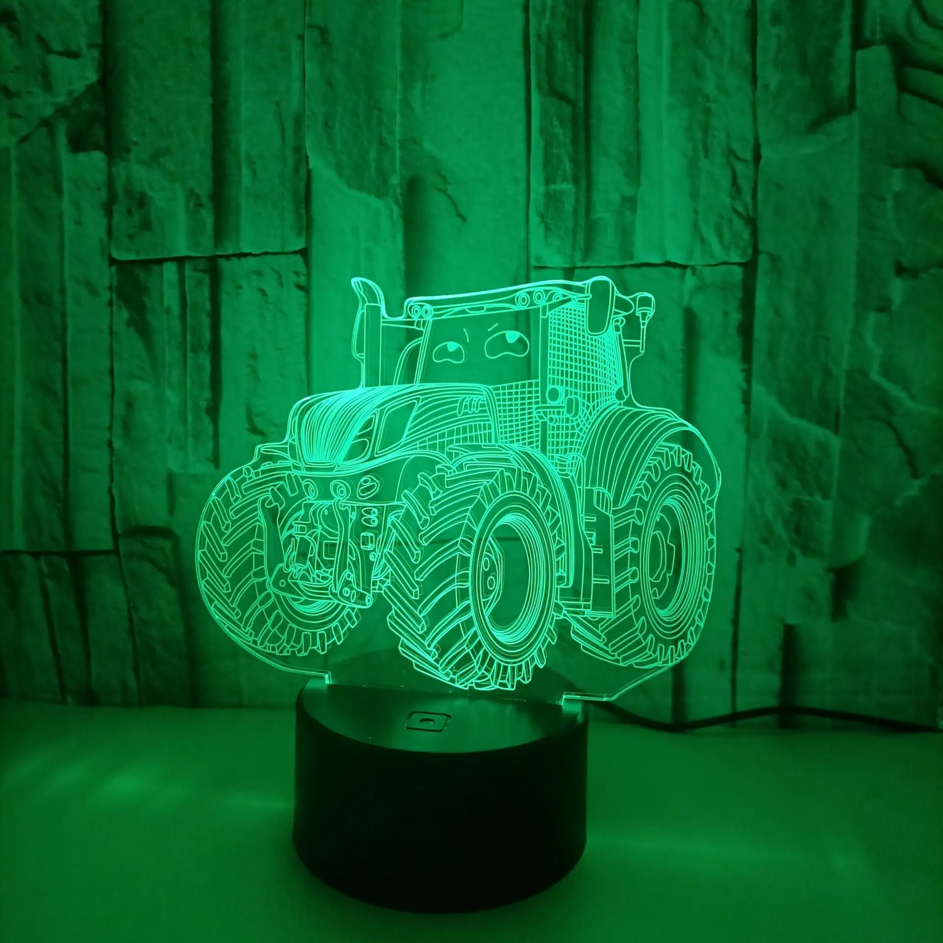 Tractor 3D Touch 7 Color Bedroom Night