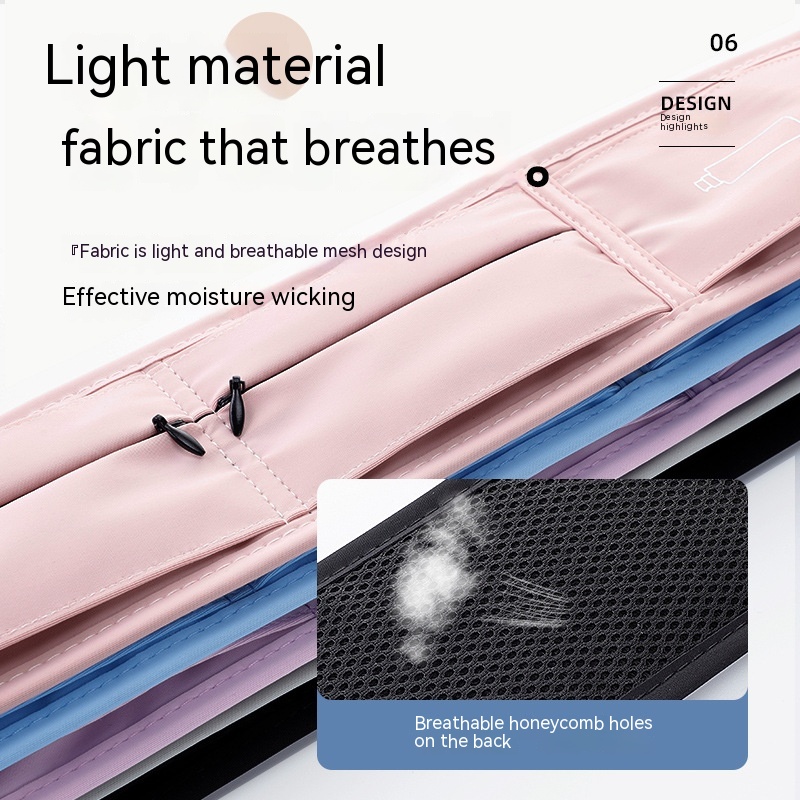 Invisible Multifunctional Running Mobile Phone Bag Waist Bag — foto 8