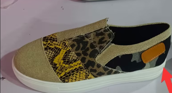 Flat slip on shoes Khaki - Shop at LoveMi