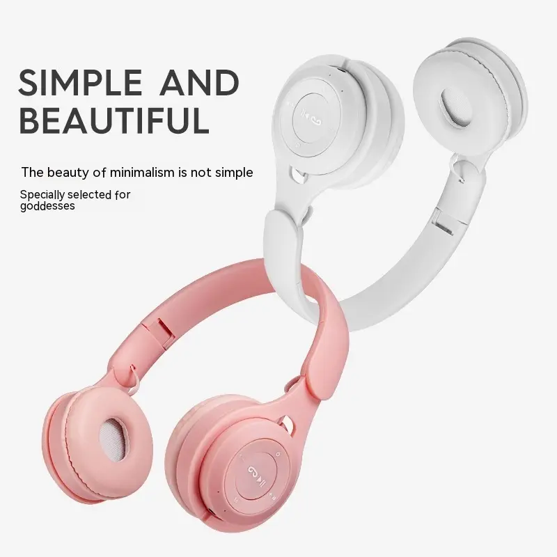 Wireless Headset Bluetooth Folding Headset