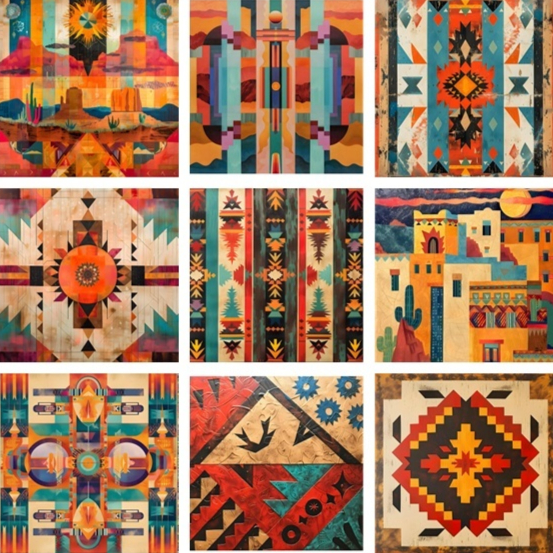 Rustic Cushion Cover Art Designs