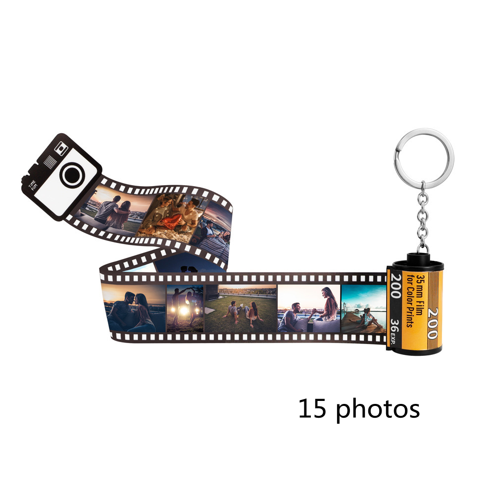 Film keychain 15photos