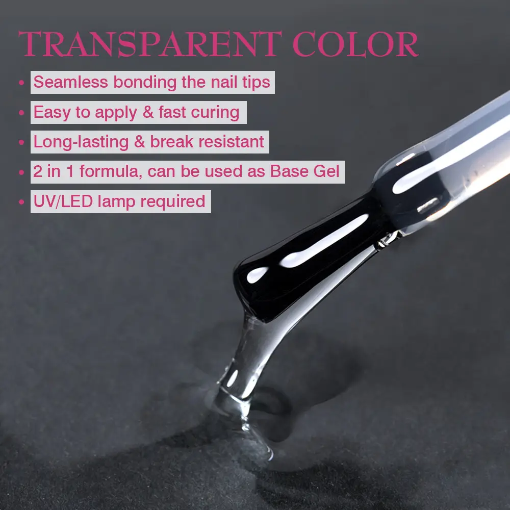 15ml Nail Polish Ultra-thin And Traceless Adhesive