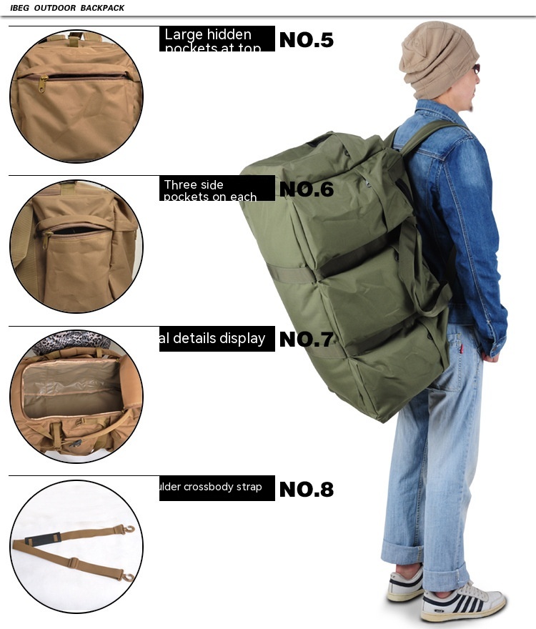 Outdoor Multifunctional High-capacity Car Mounted Mountaineering Bag - Image 13