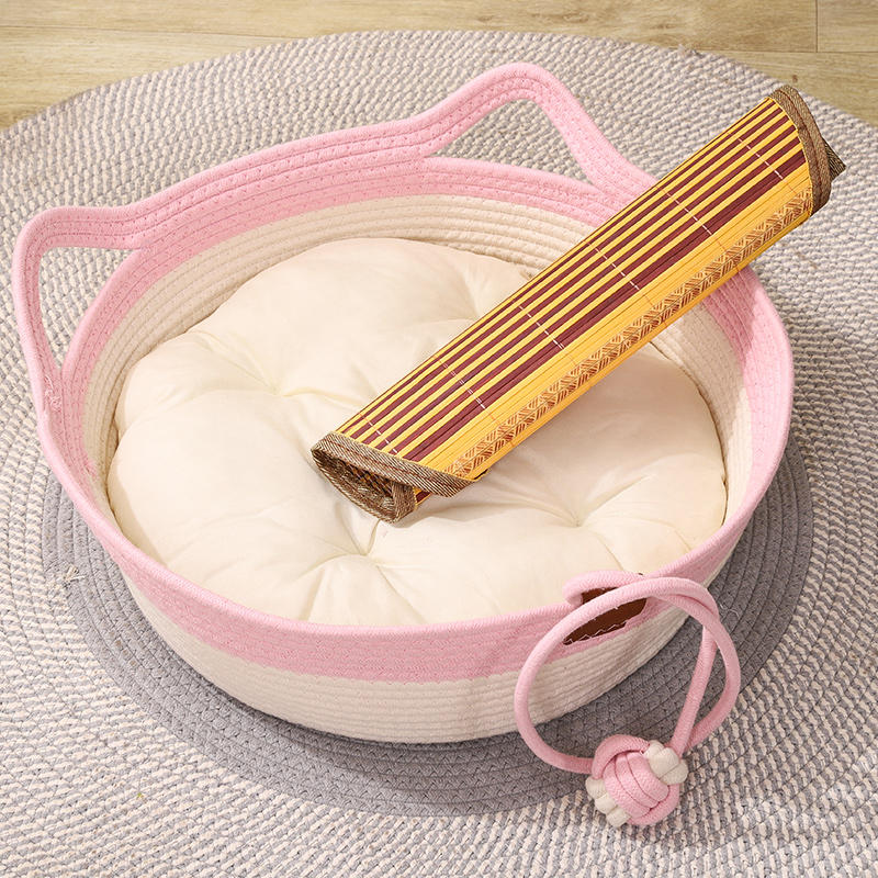 Pink White Cushion Cooler